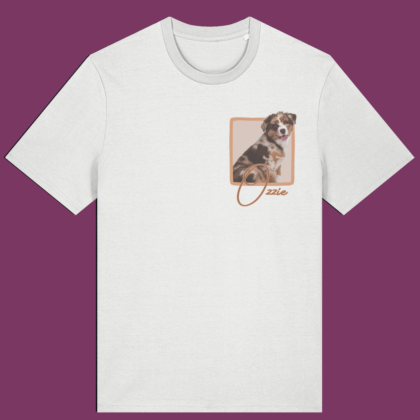Custom Pet Photo T-Shirt Personalised Cat or Dog Portrait Tee Unique Pet Lover Gift Dog Mum Shirt Cat Photo Shirt