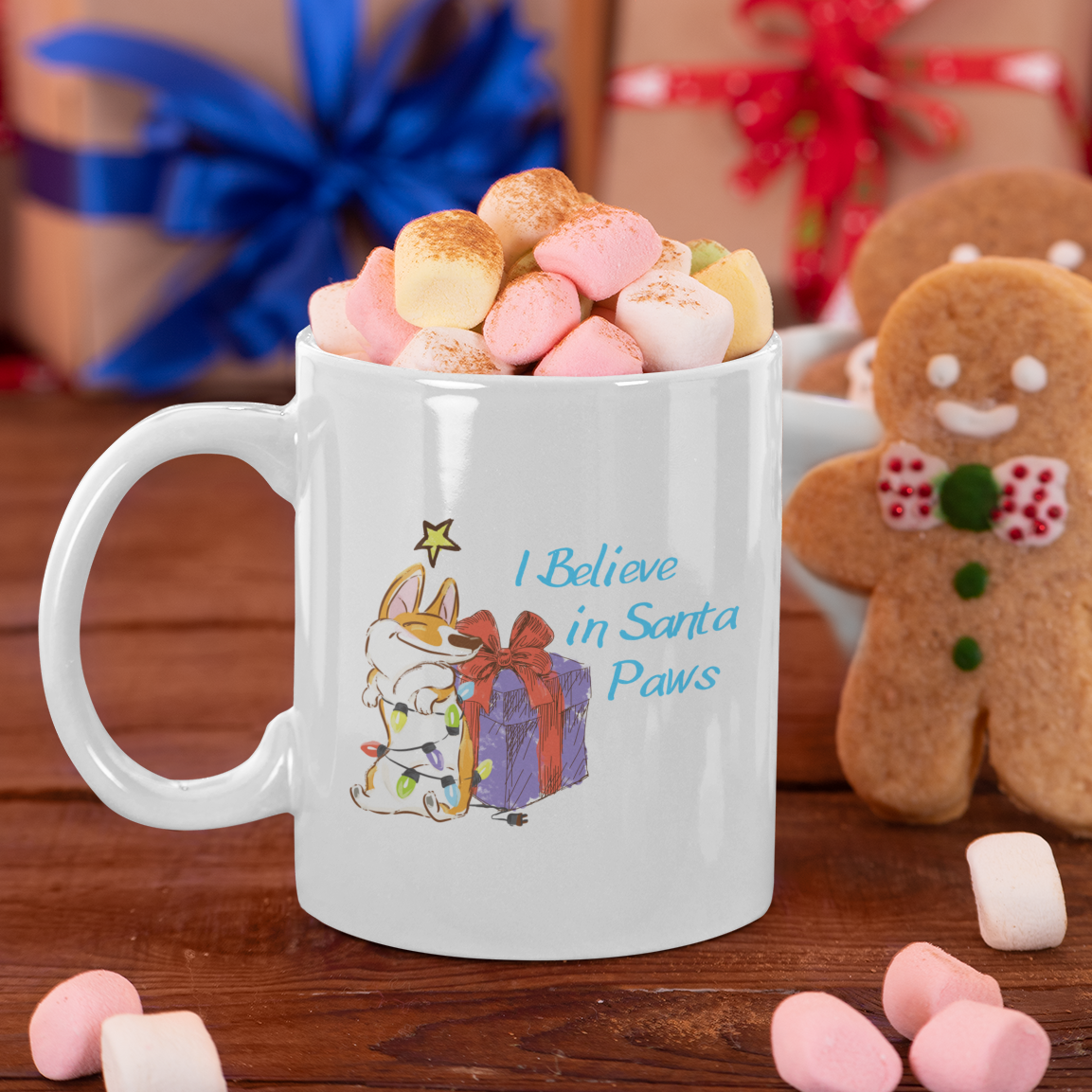 Corgi Dog Lover Mug Christmas Coffee Mug Dog Lover Christmas Gift