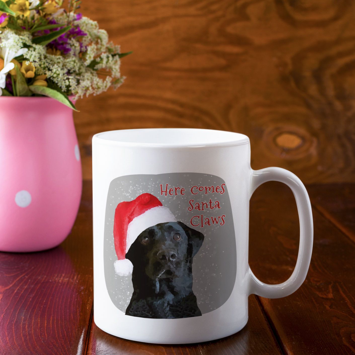 Labrador Mug Christmas Coffee Mug Labrador Lover Mug Christmas Dog Lover Gift