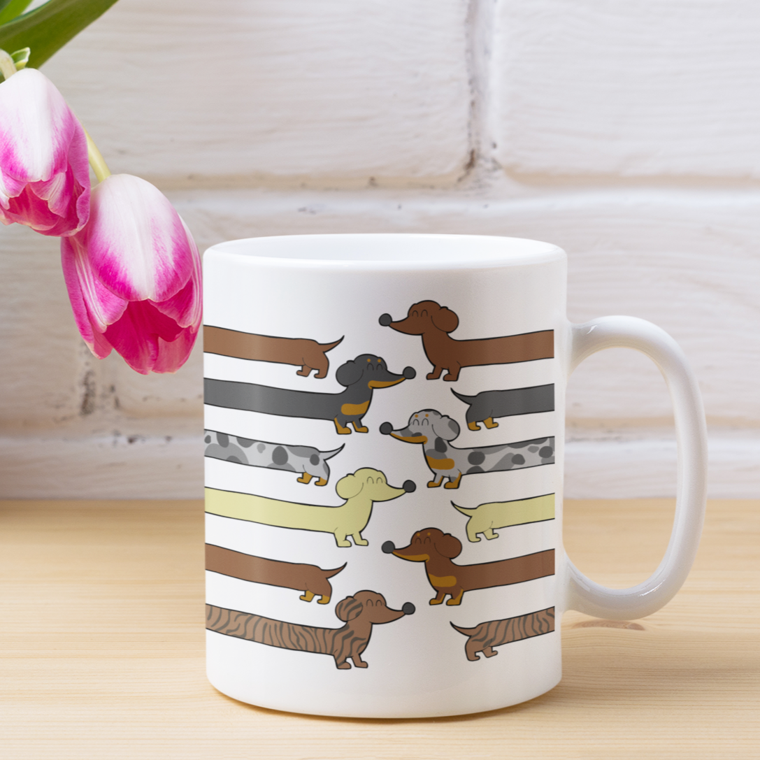 Dachshund Coffee Mug Dog Lover Mug Dog Owner Gift Dachshund Lover Coffee Mug