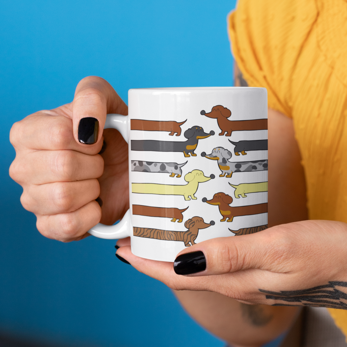 Dachshund Coffee Mug Dog Lover Mug Dog Owner Gift Dachshund Lover Coffee Mug