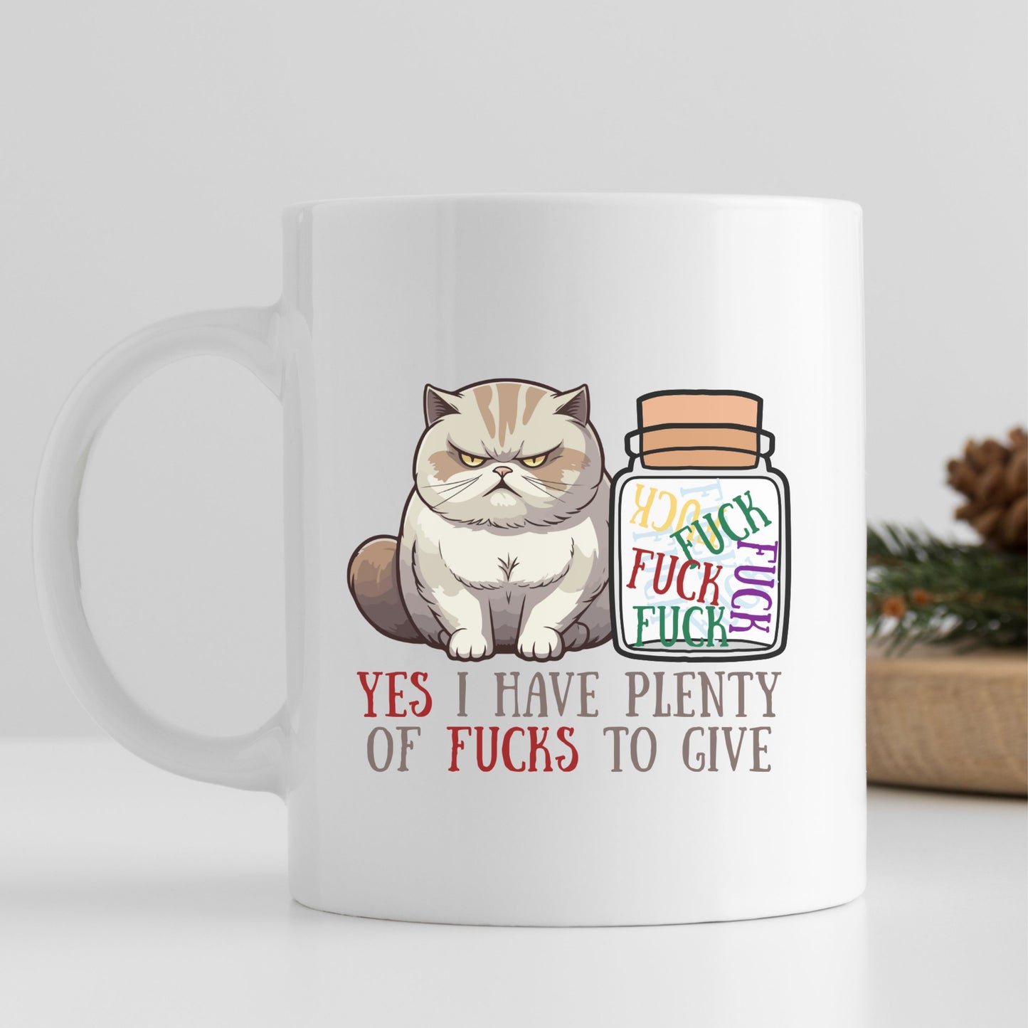 Funny Grumpy Cat Mug Sarcastic Cat Lover Gift Adult Humour Coffee Cup Funny Coffee Mug Cat Lovers