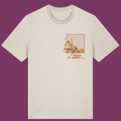 Custom Pet Photo T-Shirt Personalised Cat or Dog Portrait Tee Unique Pet Lover Gift Dog Mum Shirt Cat Photo Shirt