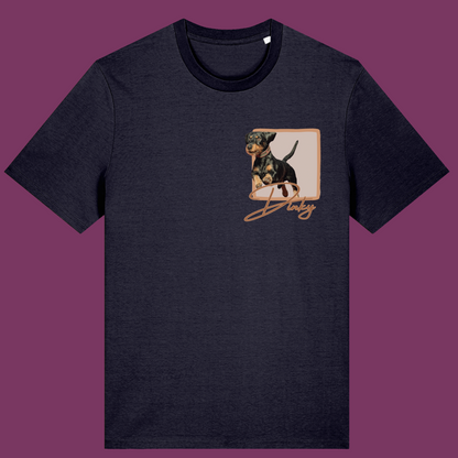Custom Pet Photo T-Shirt Personalised Cat or Dog Portrait Tee Unique Pet Lover Gift Dog Mum Shirt Cat Photo Shirt
