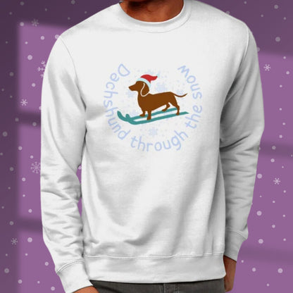 Dachshund Sweatshirt Dog Lover Christmas Sweatshirt Dog Lover Christmas Jumper Gift Idea