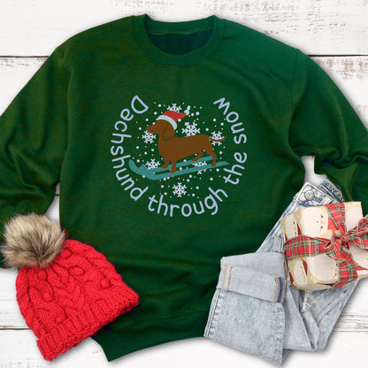 Dachshund Sweatshirt Dog Lover Christmas Sweatshirt Dog Lover Christmas Jumper Gift Idea