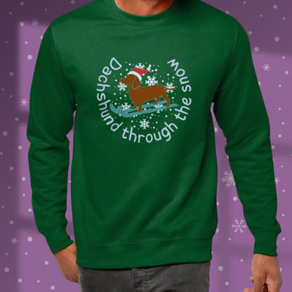 Dachshund Sweatshirt Dog Lover Christmas Sweatshirt Dog Lover Christmas Jumper Gift Idea