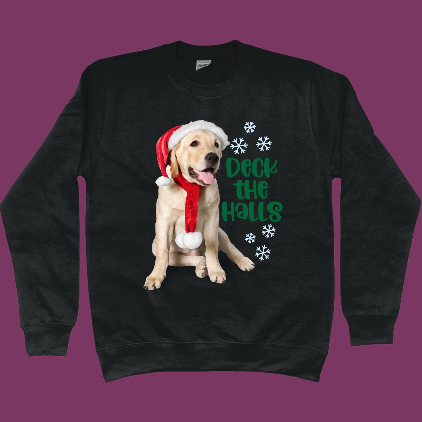 Pet Lover Christmas Sweatshirt Dog or Cat Santa Sweater Funny Pet Lover Christmas Gift