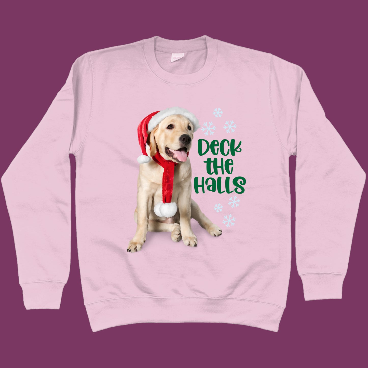 Pet Lover Christmas Sweatshirt Dog or Cat Santa Sweater Funny Pet Lover Christmas Gift