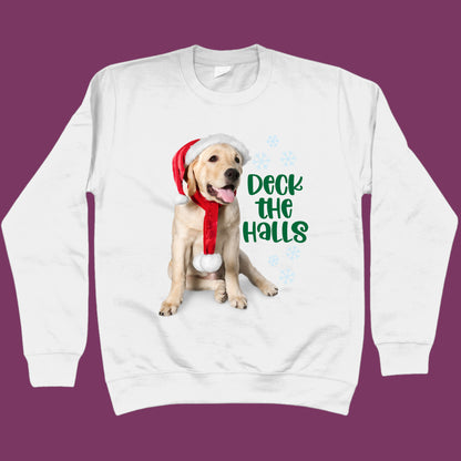 Pet Lover Christmas Sweatshirt Dog or Cat Santa Sweater Funny Pet Lover Christmas Gift