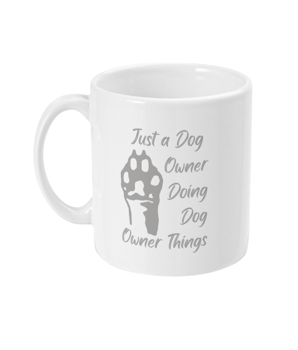 Paw Print Coffee Mug Dog Lover Mug Dog Owner Gift