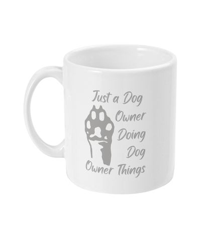 Paw Print Coffee Mug Dog Lover Mug Dog Owner Gift