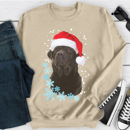 Dog Christmas Sweatshirt Personalised Dog Photo Gift Custom Sweater Christmas Gift Idea Dog Lover Sweatshirt