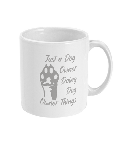 Paw Print Coffee Mug Dog Lover Mug Dog Owner Gift