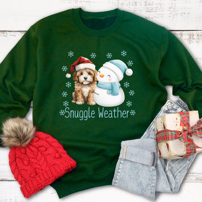 Dog Christmas Sweatshirt Santa Sweater Snowman Christmas Jumper Dog Lover Sweatshirt Santa Christmas Gift