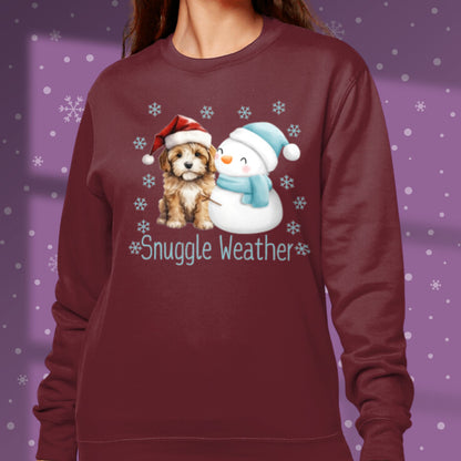 Dog Christmas Sweatshirt Santa Sweater Snowman Christmas Jumper Dog Lover Sweatshirt Santa Christmas Gift