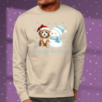 Dog Christmas Sweatshirt Santa Sweater Snowman Christmas Jumper Dog Lover Sweatshirt Santa Christmas Gift