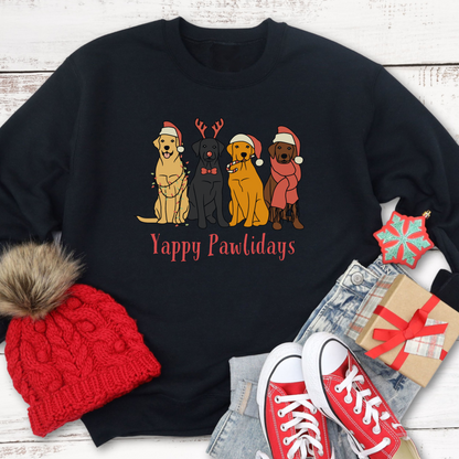 Labrador Christmas Sweatshirt Dog Lover Sweater Christmas Jumper Labrador Christmas Gift