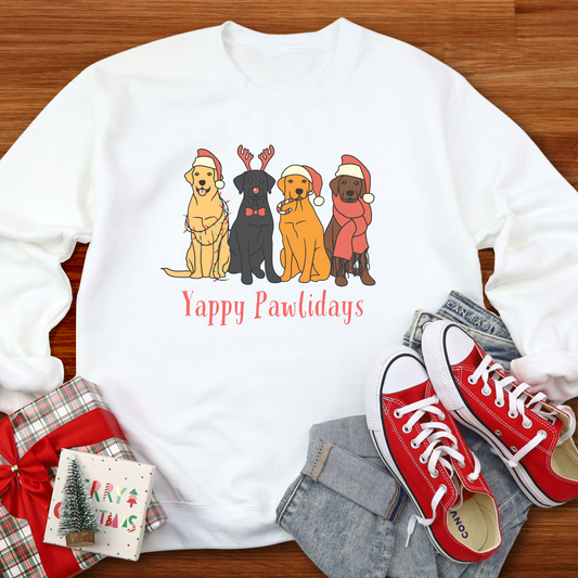 Labrador Christmas Sweatshirt Dog Lover Sweater Christmas Jumper Labrador Christmas Gift