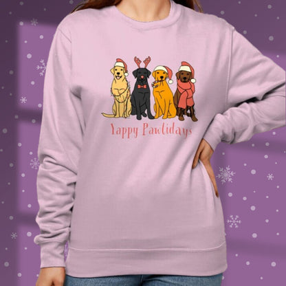 Labrador Christmas Sweatshirt Dog Lover Sweater Christmas Jumper Labrador Christmas Gift