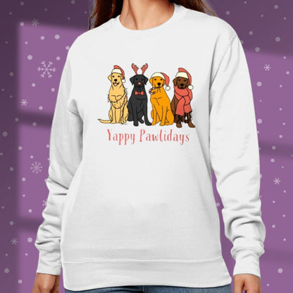 Labrador Christmas Sweatshirt Dog Lover Sweater Christmas Jumper Labrador Christmas Gift