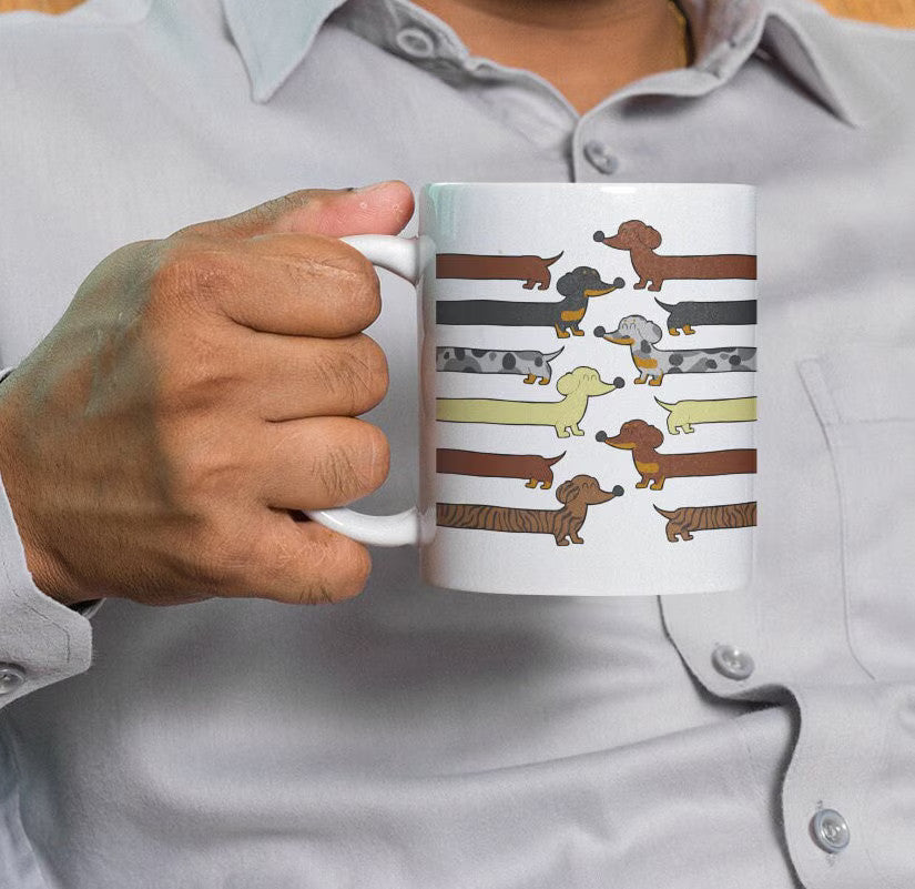 Dachshund Coffee Mug Dog Lover Mug Dog Owner Gift Dachshund Lover Coffee Mug