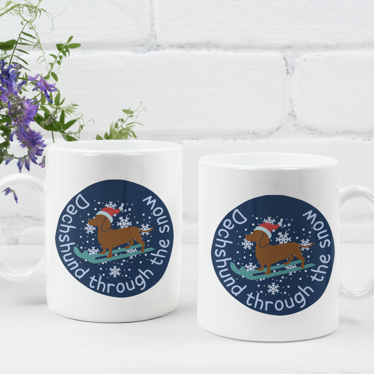 Dachshund Lover Mug Christmas Gift Coffee Mug Dachshund Dog Lover Gift