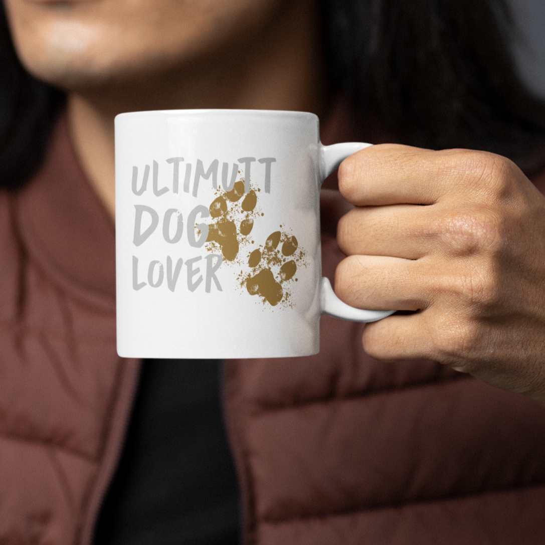 Muddy Paws Dog Lover Coffee Mug Dog Lover Mug Gift For Dog Owner