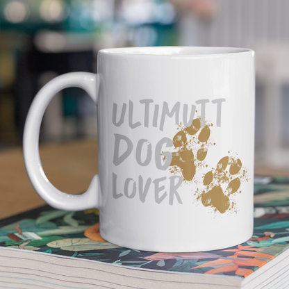 Muddy Paws Dog Lover Coffee Mug Dog Lover Mug Gift For Dog Owner