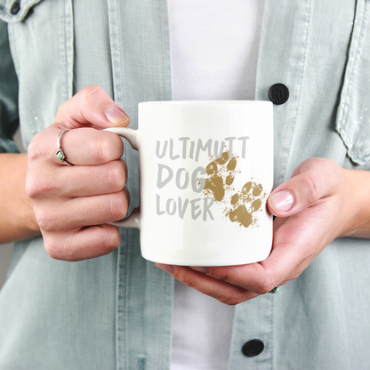 Muddy Paws Dog Lover Coffee Mug Dog Lover Mug Gift For Dog Owner