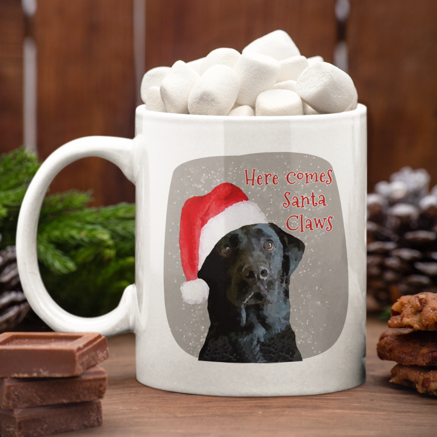 Labrador Mug Christmas Coffee Mug Labrador Lover Mug Christmas Dog Lover Gift