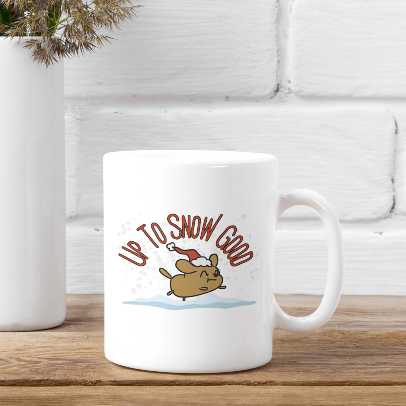 Dog Lover Mug Christmas Coffee Mug Festive Dog Owner Christmas Gift