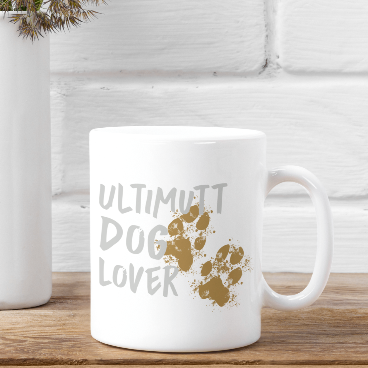 Muddy Paws Dog Lover Coffee Mug Dog Lover Mug Gift For Dog Owner