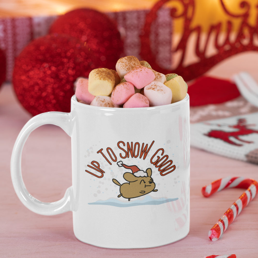 Dog Lover Mug Christmas Coffee Mug Festive Dog Owner Christmas Gift