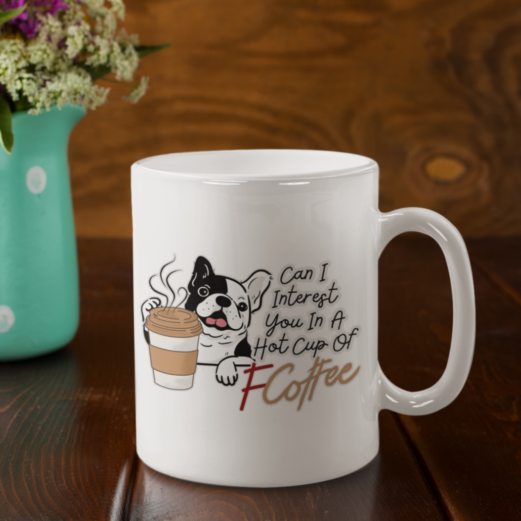 Bulldog Dog Lover Coffee Mug Funny Coffee Swear Dog Owner Mug Gift For Coffee Lover