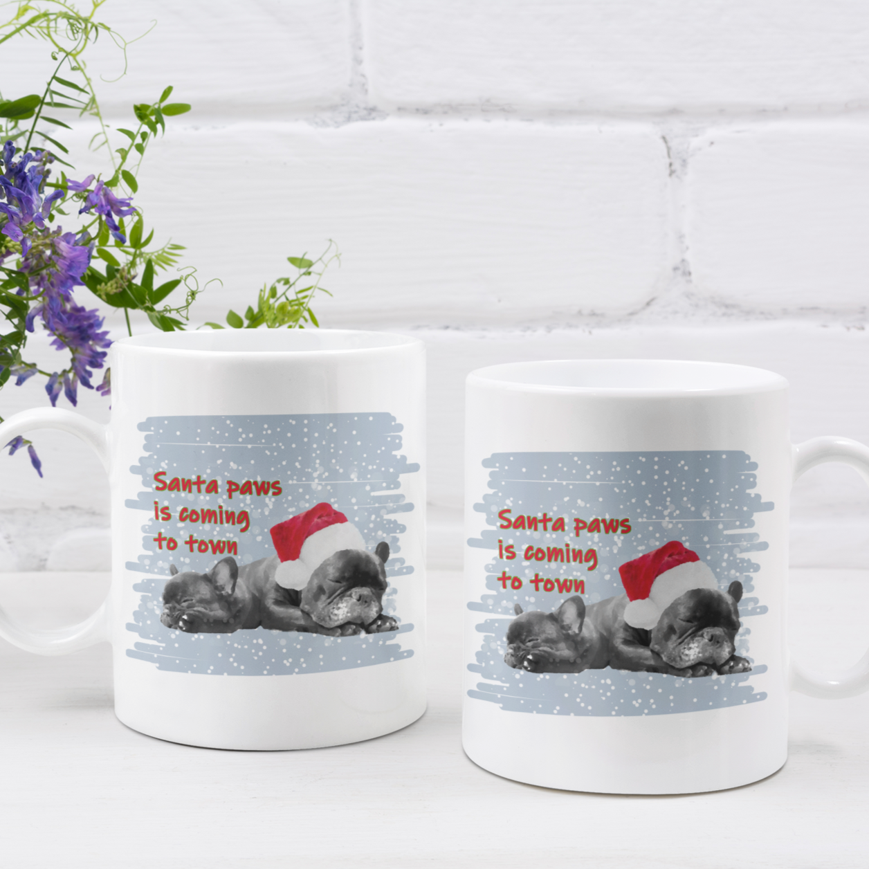 French Bulldog Dog Lover Mug Frenchie Dog Owner Coffee Mug Christmas Gift