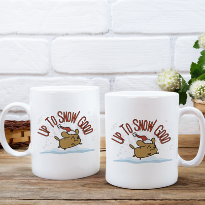 Dog Lover Mug Christmas Coffee Mug Festive Dog Owner Christmas Gift