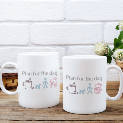 Dog Walker Coffee Mug Dog Lover Gift Gin Lover Mug