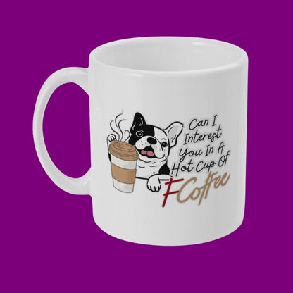 Bulldog Dog Lover Coffee Mug Funny Coffee Swear Dog Owner Mug Gift For Coffee Lover