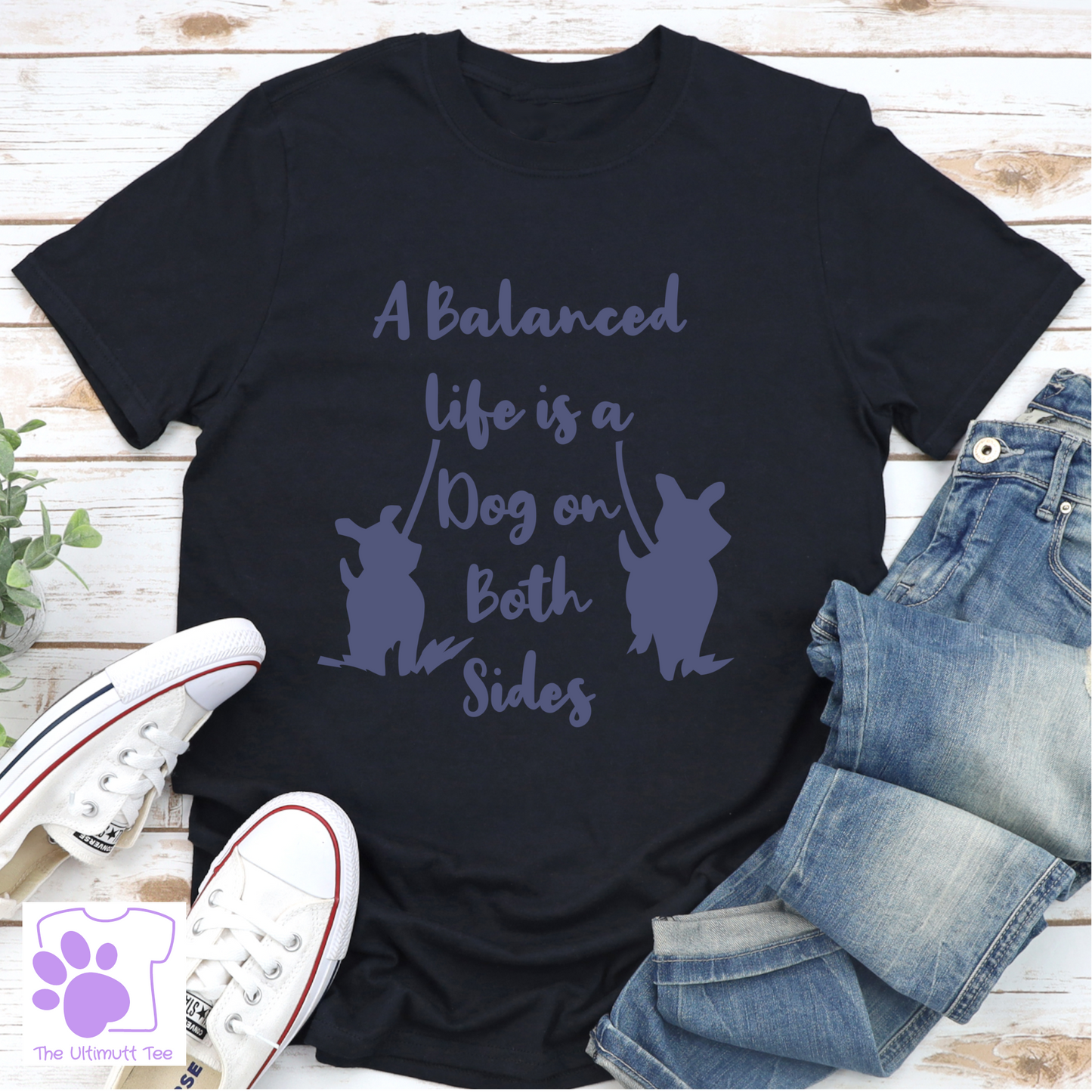 Cute Dog Lover T shirt Dog Owner Gift black