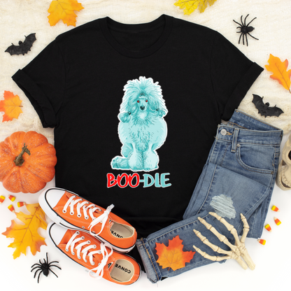 Poodle Spooky Season Halloween T shirt Dog Lover Gift black