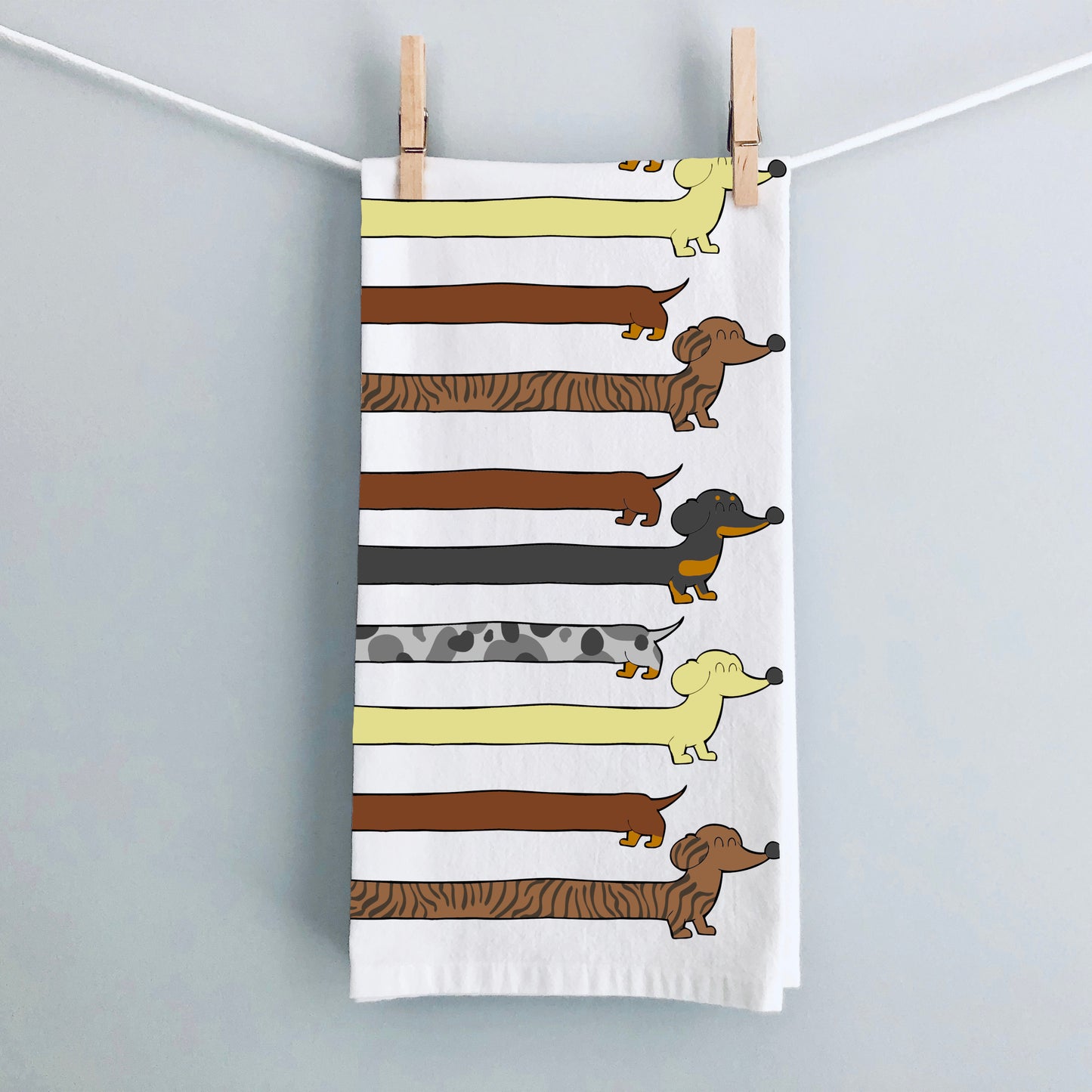 Dachshund Breed Colours Dog lover Beach Towel