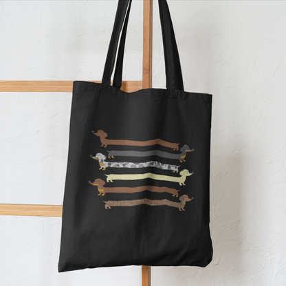 Dachshund Breed Colours Dog Lover Tote Shoulder Bag