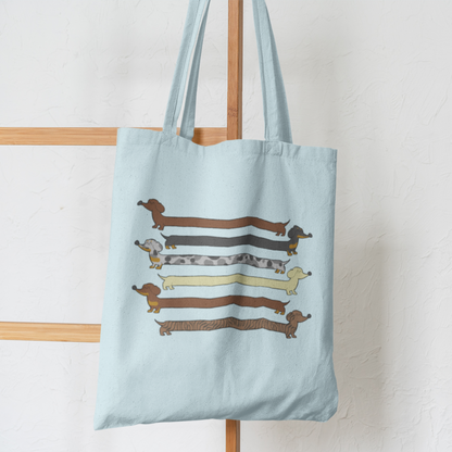 Dachshund Breed Colours Dog Lover Tote Shoulder Bag