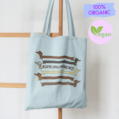 Dachshund Breed Colours Dog Lover Tote Shoulder Bag