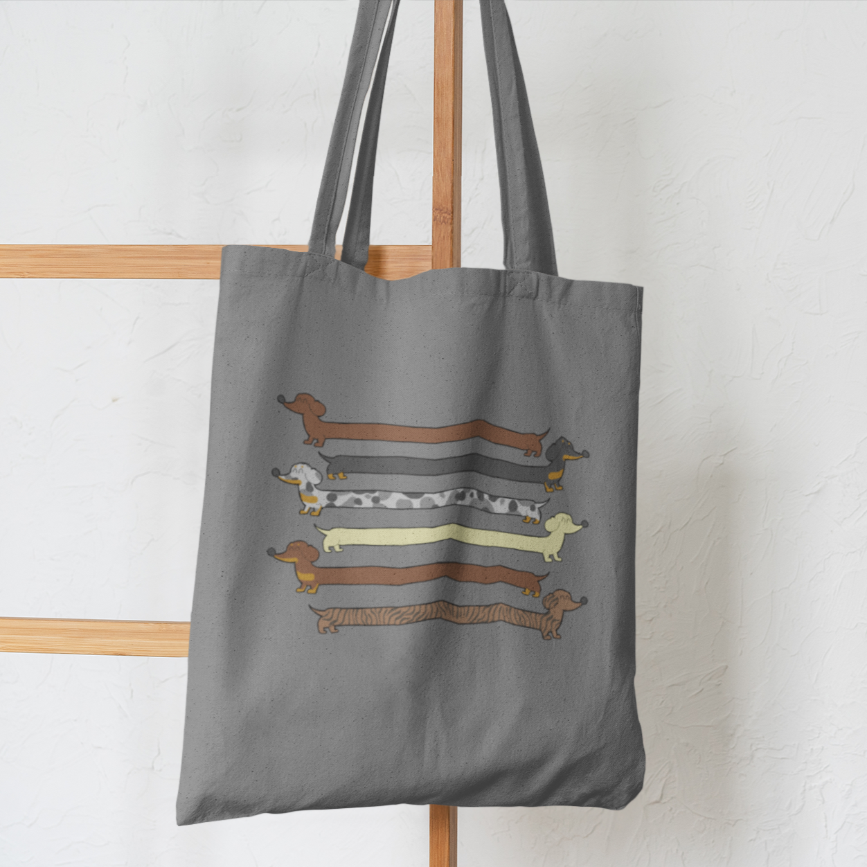 Dachshund Breed Colours Dog Lover Tote Shoulder Bag