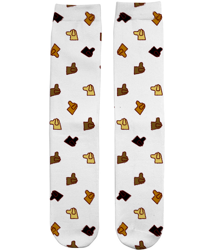 Labrador Pattern Dog Lover Tube Socks