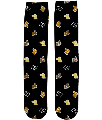 Labrador Pattern Dog Lover Tube Socks