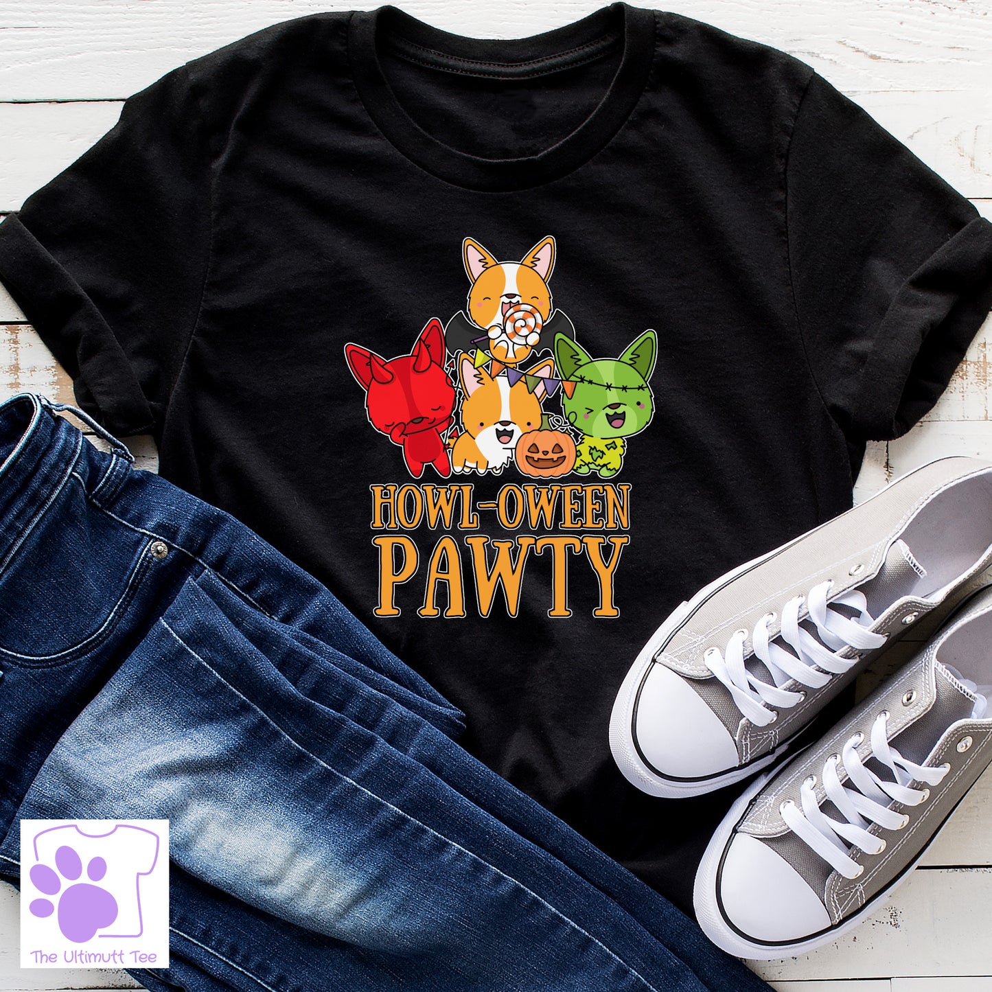 Halloween Dog Lover Vegan T shirt Halloween Gift For Dog Owner