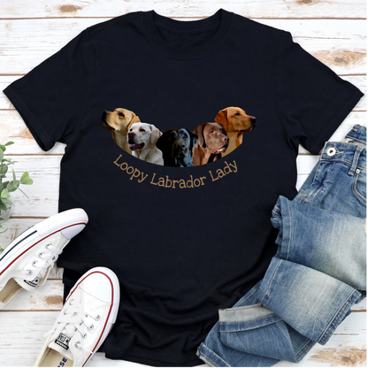 Labrador Dog Lover Tshirt Dog Mum Gift Labrador Lover Tshirt